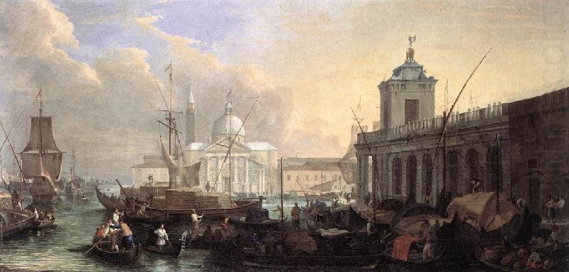 The Sea Custom House with San Giorgio Maggiore fdg, CARLEVARIS, Luca